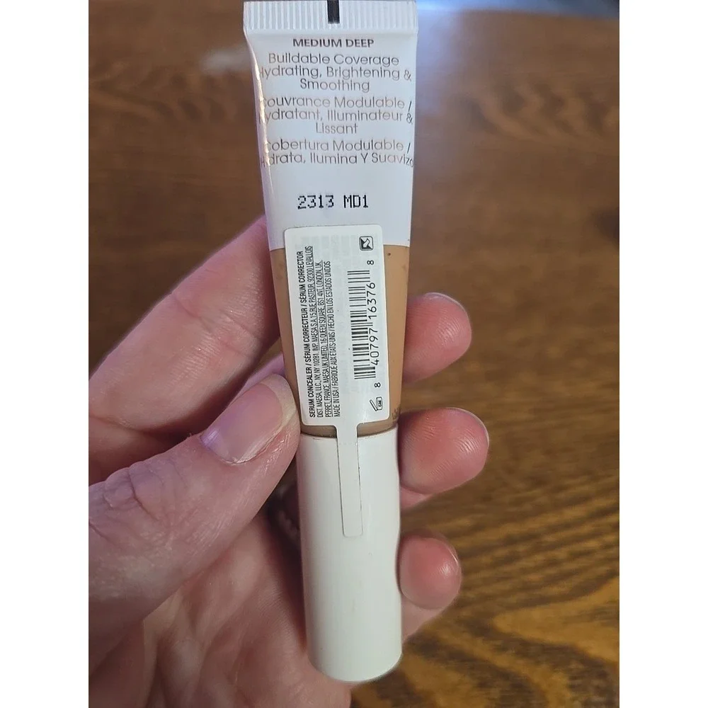 (1)‎ FLOWER BEAUTY Get Real Serum Concealer  Brightens Skin Medium Deep